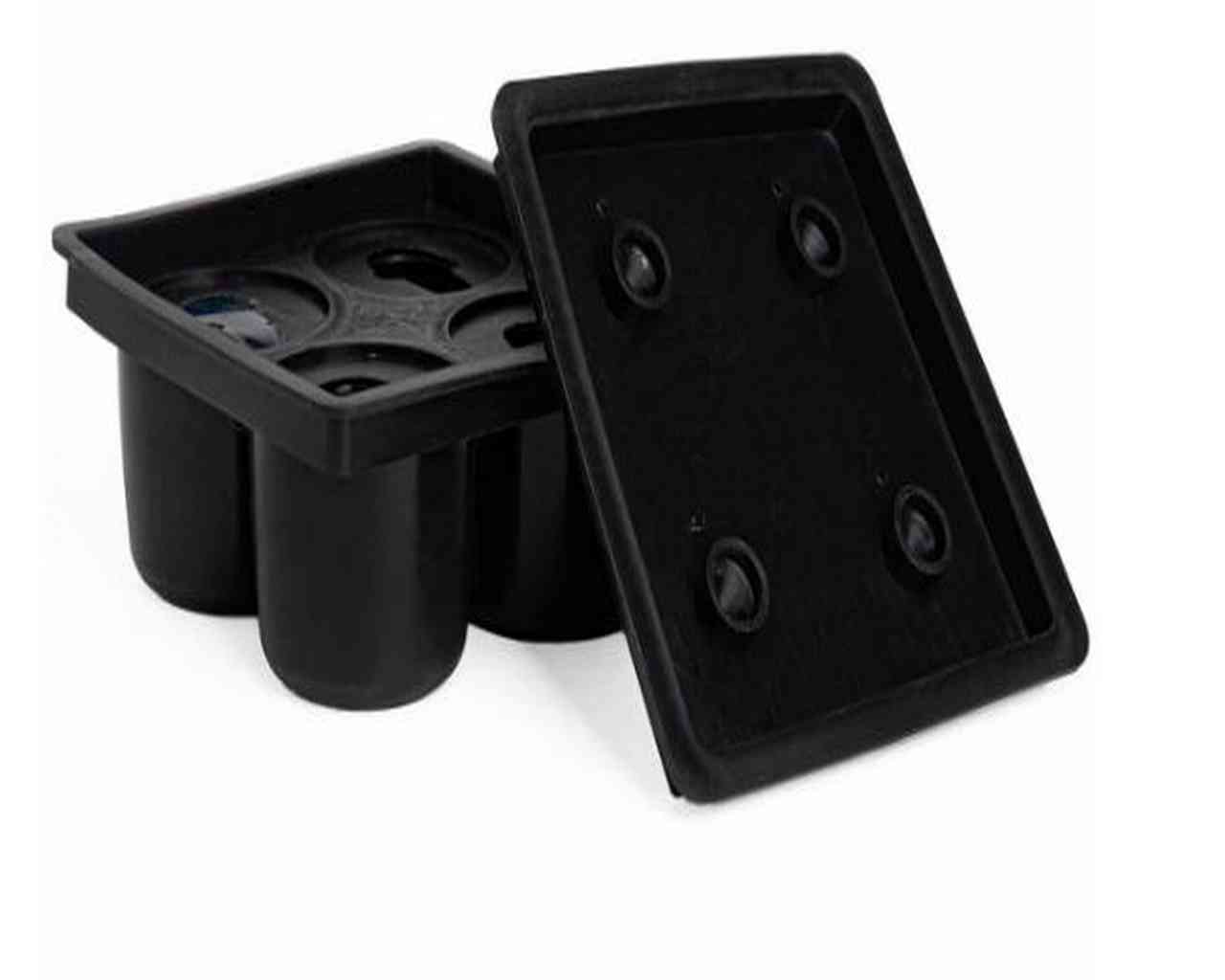 Harley-Davidson Skull O'Lantern Silicone Ice Cube Tray Black HDX-98555 - No Hassle Returns at Wisconsin Harley