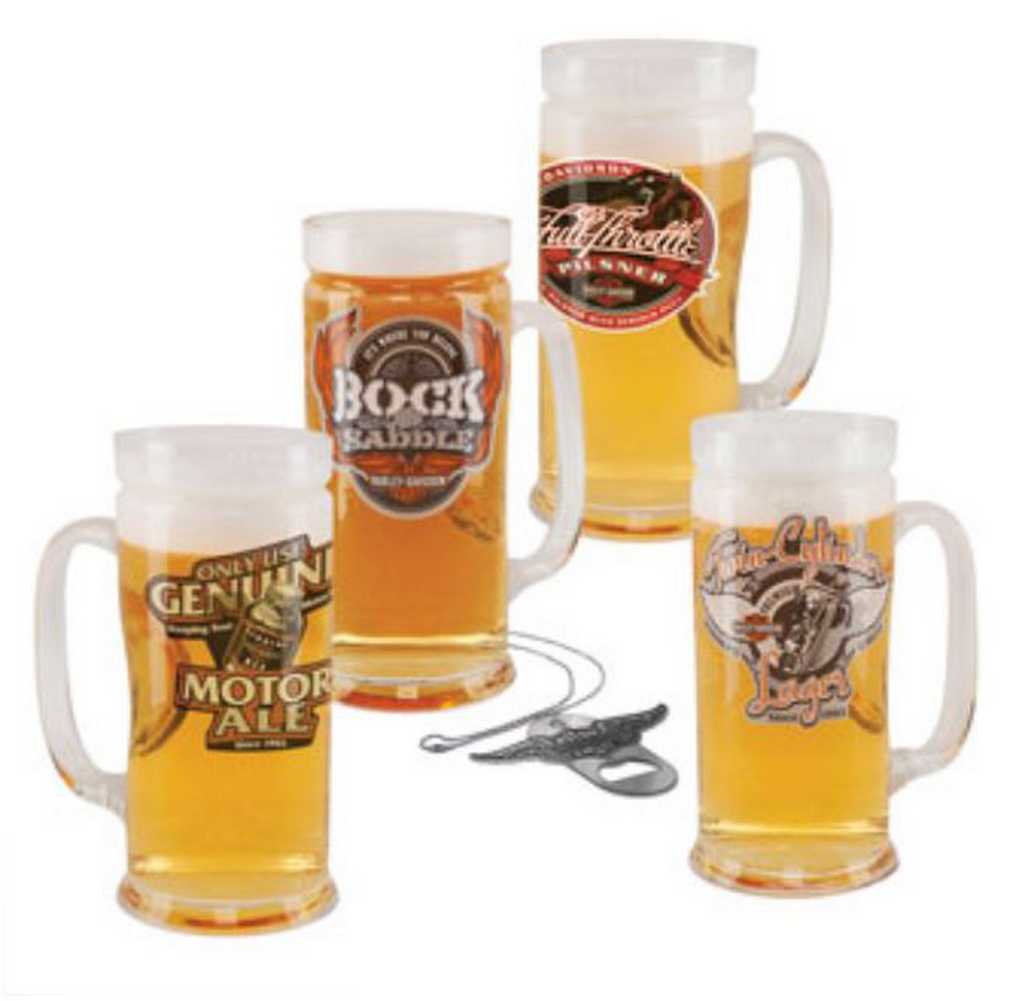 Harley-Davidson Roadhouse Brew Pub Mug Set HDL-18743 - Wisconsin Harley-Davidson Harley-Davidson Roadhouse Brew Pub Mug Set HDL-18743 - Wisconsin Harley-Davidson