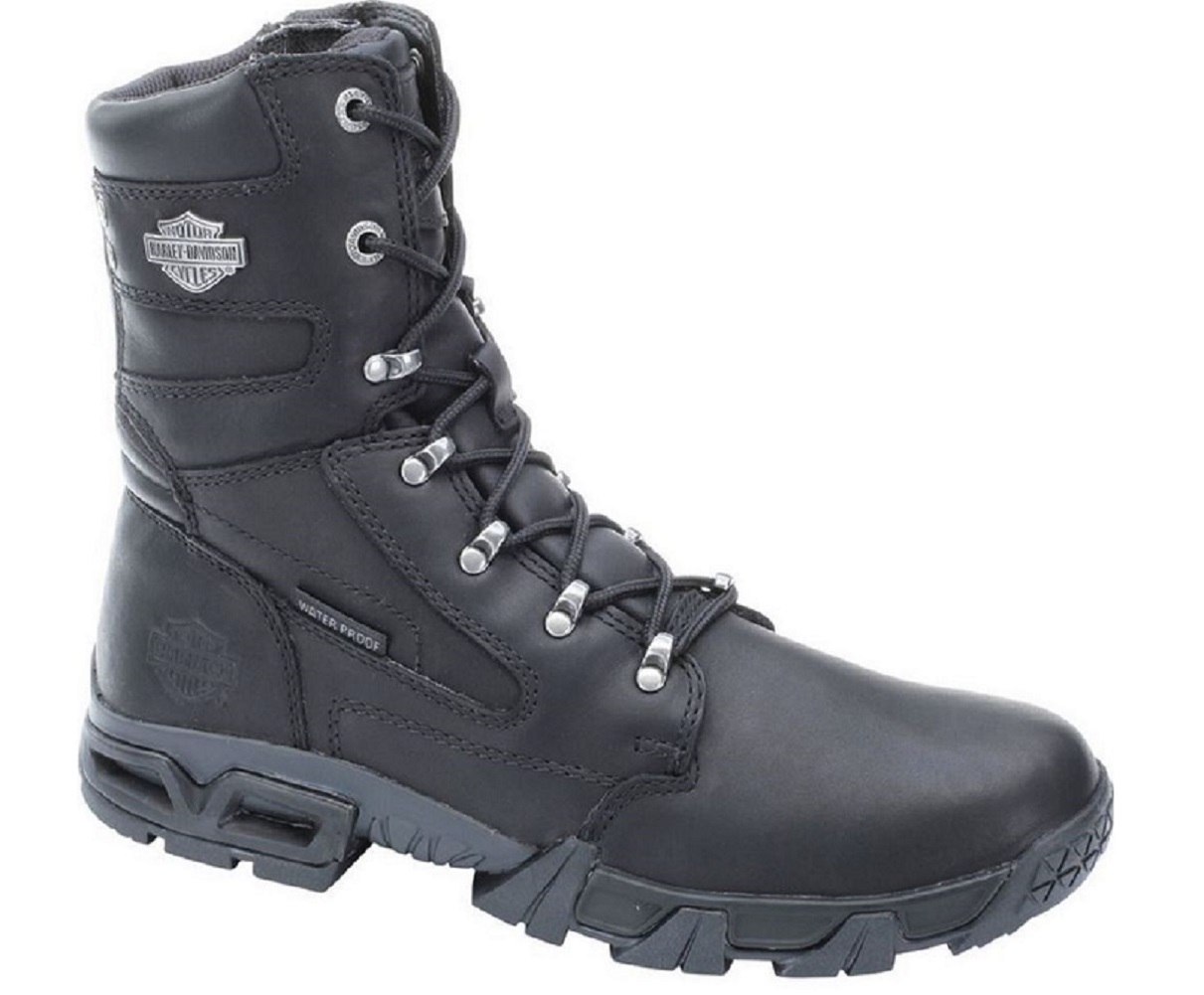 Harley-Davidson Men's Randall 7.5-Inch Waterproof Black Motorcycle Boots D96067 - Wisconsin Harley-Davidson