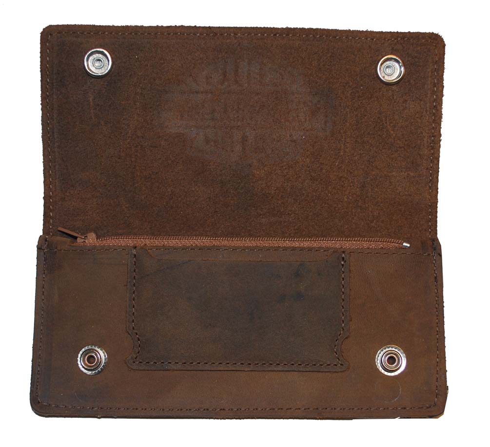 Harley-Davidson Free Shipping - Harley-Davidson Men's Bar & Shield Distressed Biker Chain Wallet Leather BW400H - Free Shipping on many products plus Orders Over $99