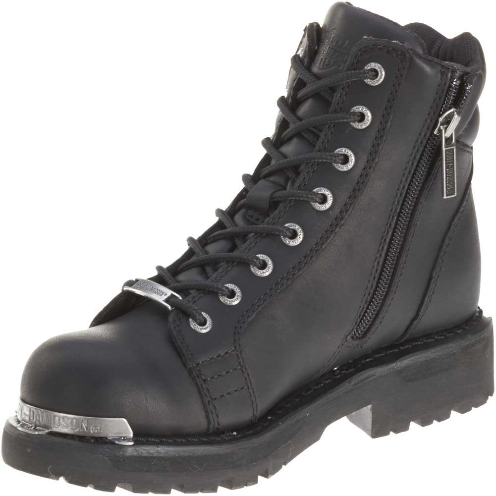 Harley-Davidson Free Shipping - Harley-Davidson Women's Maddy 6-Inch Lace-Up Black Boots. Inside Zipper D84189 - Free Shipping on many products plus Orders Over $99