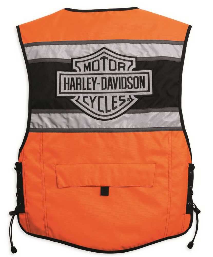 Harley-Davidson Free Shipping - Harley-Davidson Men's Hi-Vis Orange Riding Vest 98172-08VM - Free Shipping on many products plus Orders Over $99