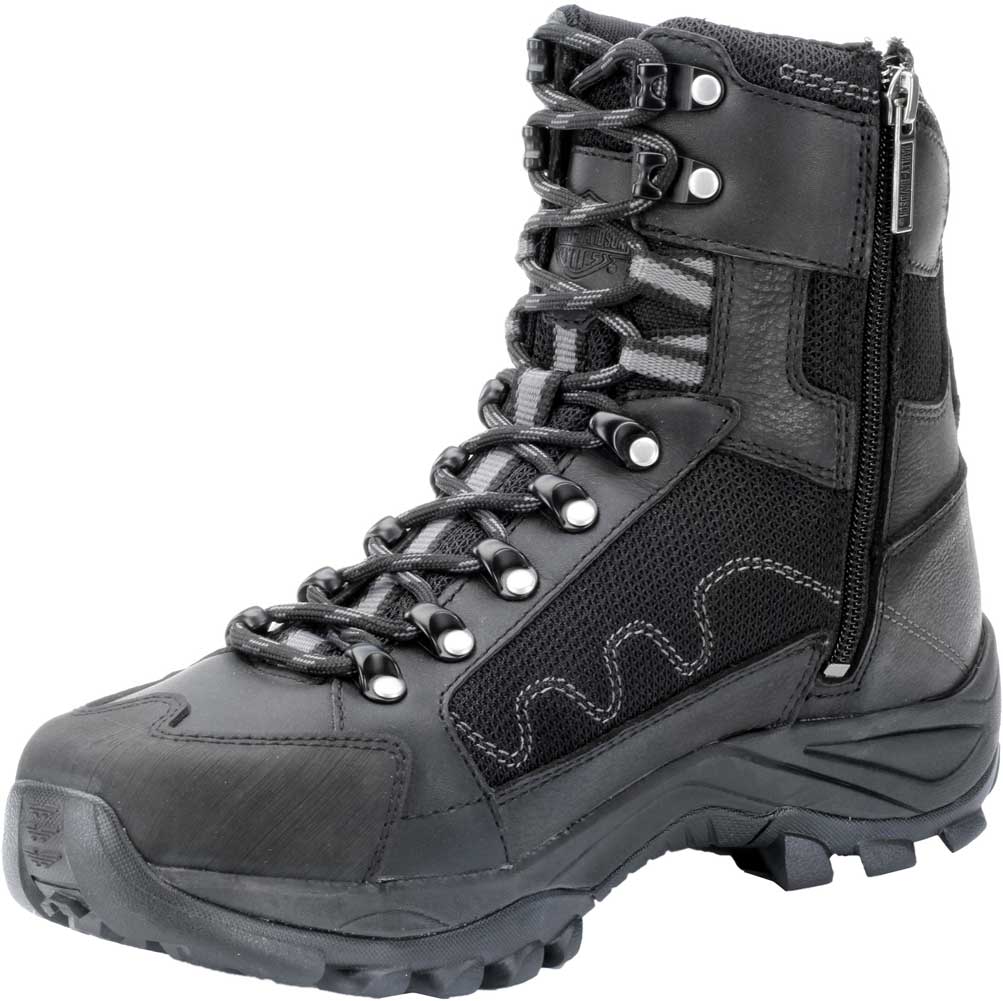 harley davidson steel toe boots with zipper