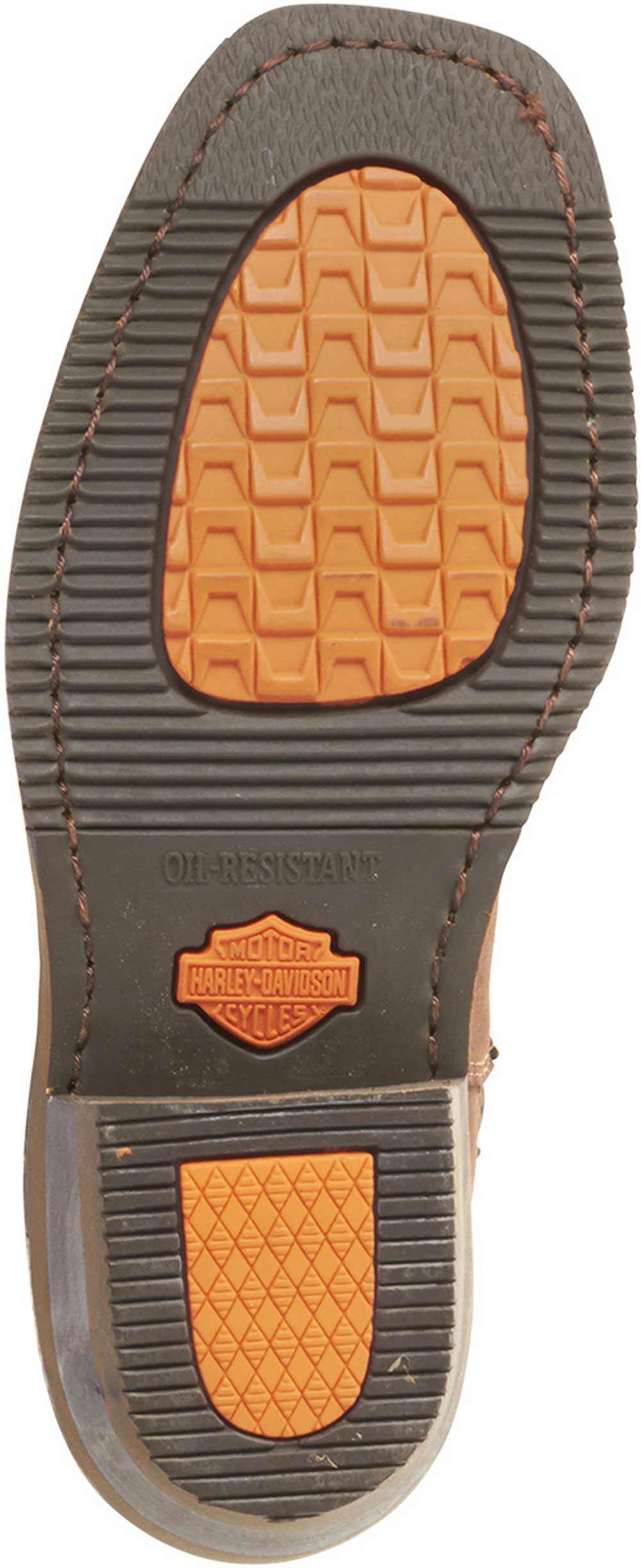 Harley-Davidson Women's Brown Leather Auburn Harness Stud Motorcycle Boot D85432 - Largest Selection of Harley-Davidson Products