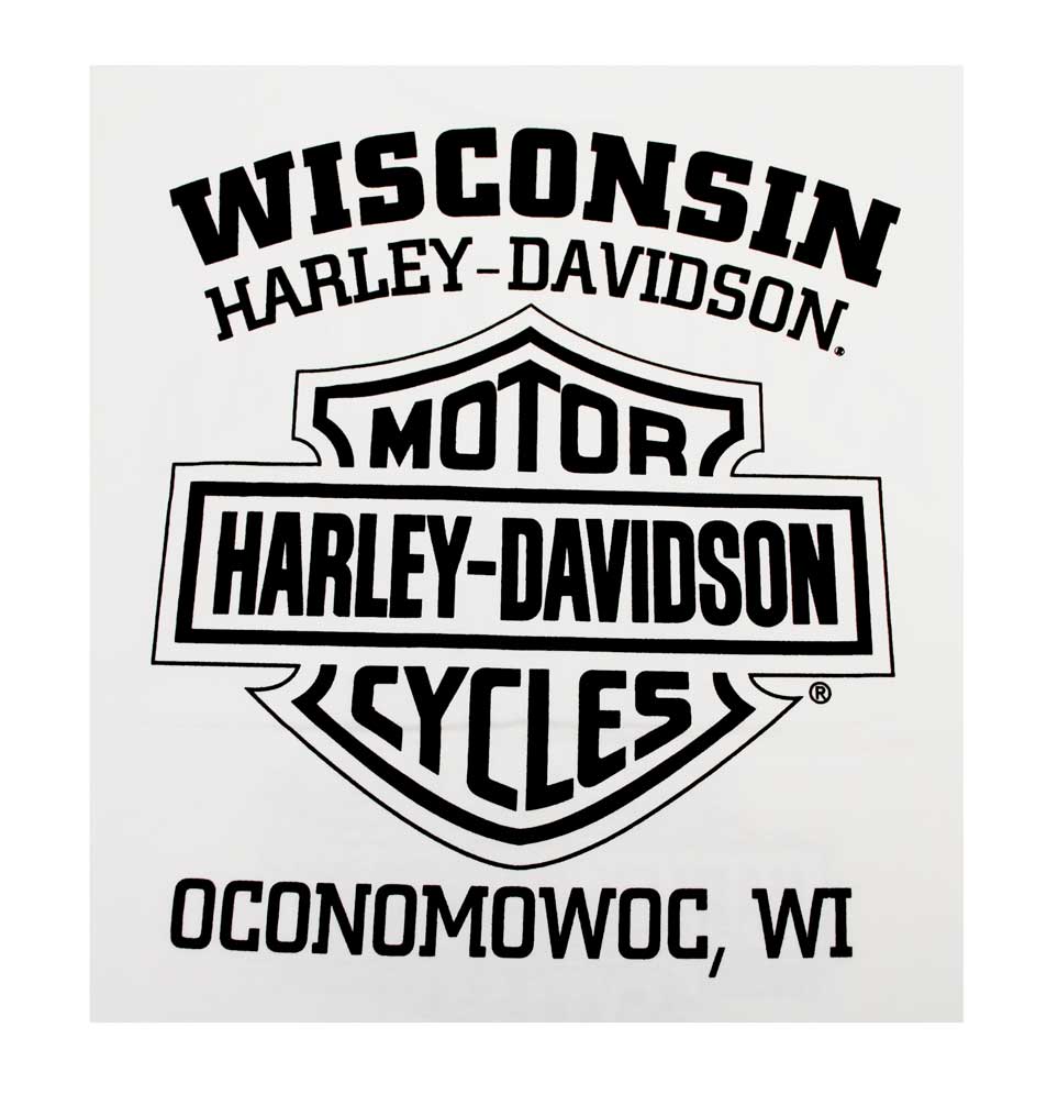 Harley-Davidson Free Shipping - Harley-Davidson Men's Shirt, Heritage H-D Script Long Sleeve, White 30296634 - Free Shipping on many products plus Orders Over $99