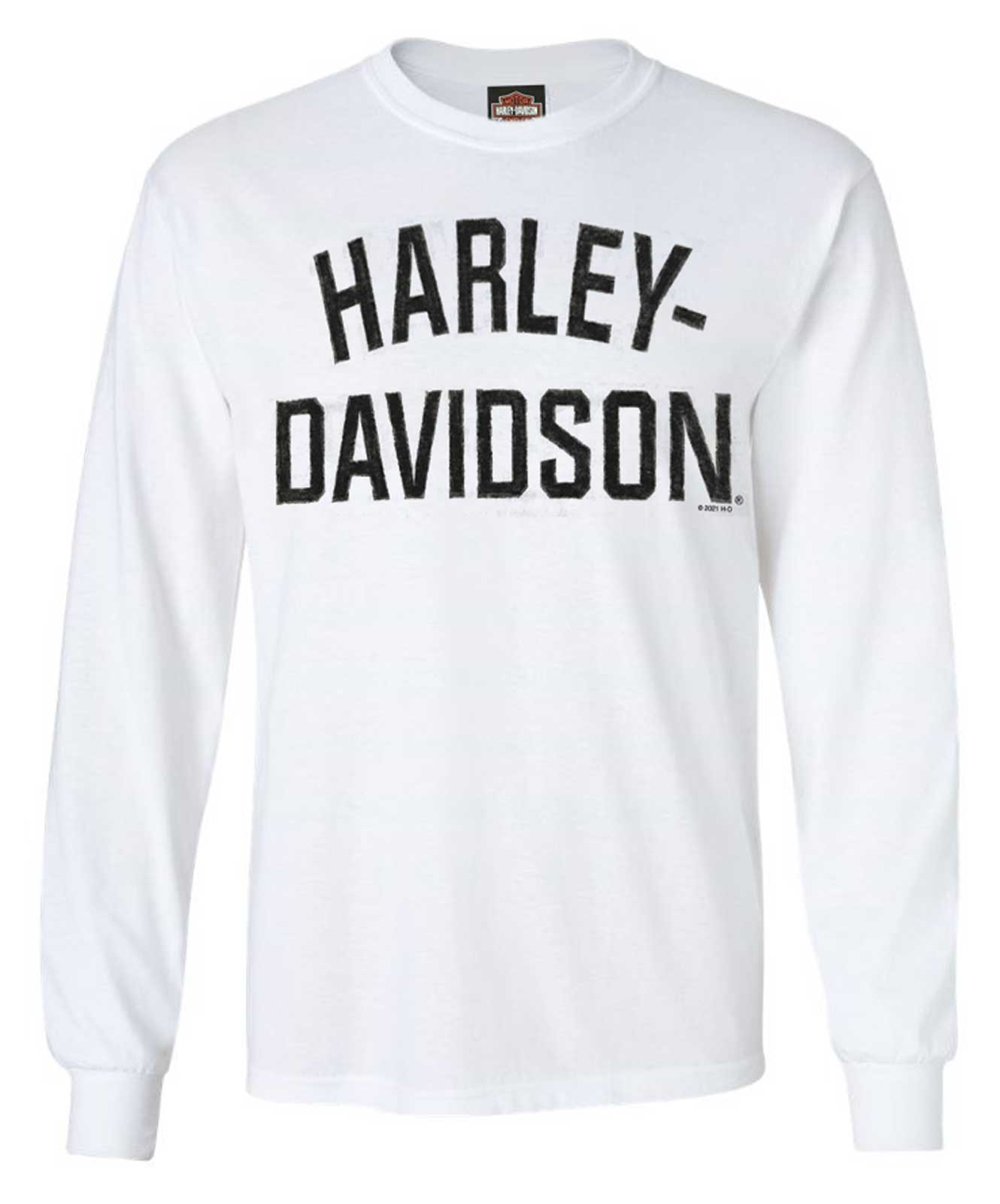 Harley-Davidson® Men's Shirt, Heritage H-D Script Long Sleeve
