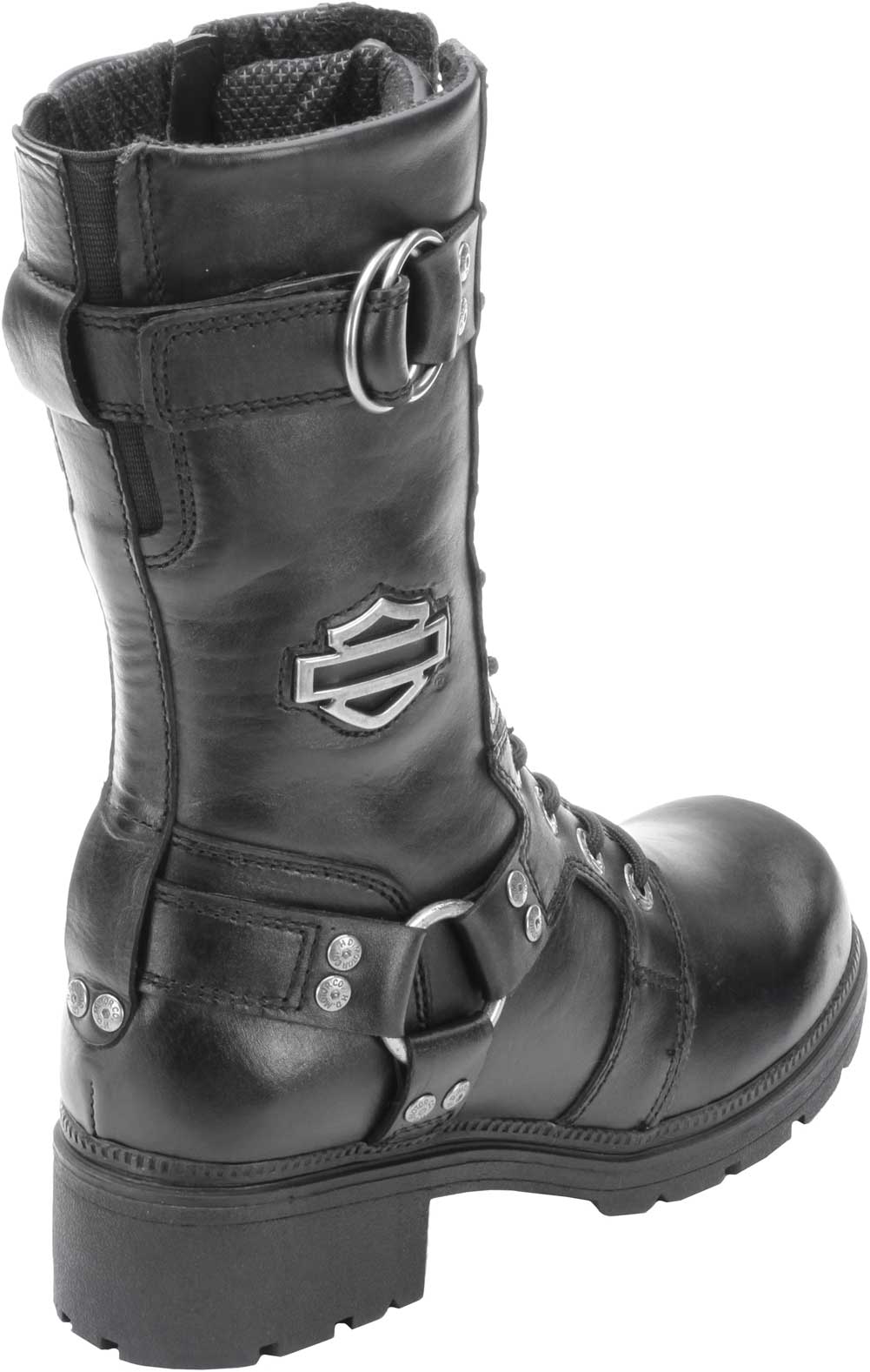 Harley-Davidson® Women's Eda 9-Inch Boots. Inside Zipper. Lace