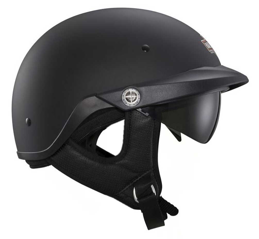 pioneer sun shield half helmet