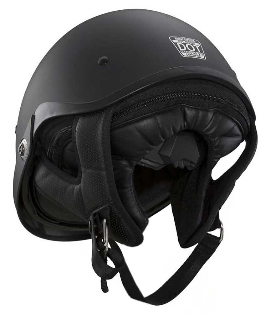 Harley-Davidson® Men's Half Helmet, Pioneer Sun Shield, Matte