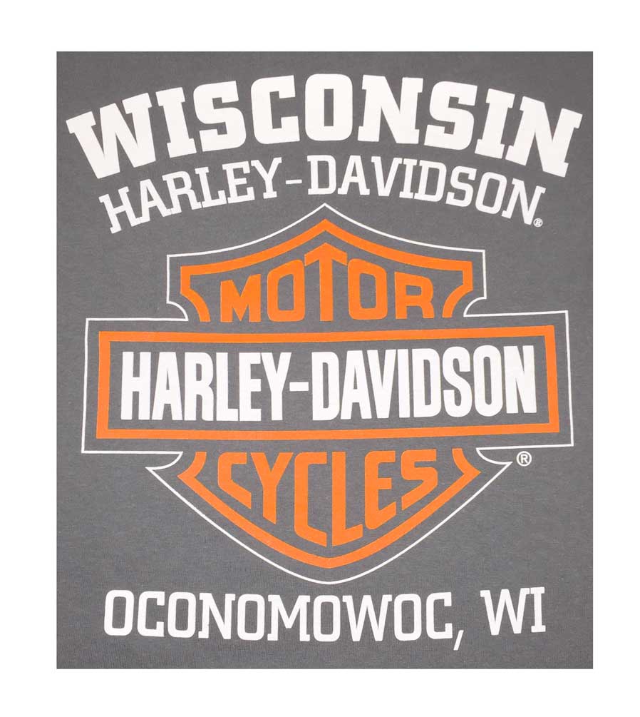 Harley-Davidson Free Shipping - Harley-Davidson Mens Bar & Shield Short Sleeve T-shirt, Charcoal Tee 30291958 - Free Shipping on many products plus Orders Over $99