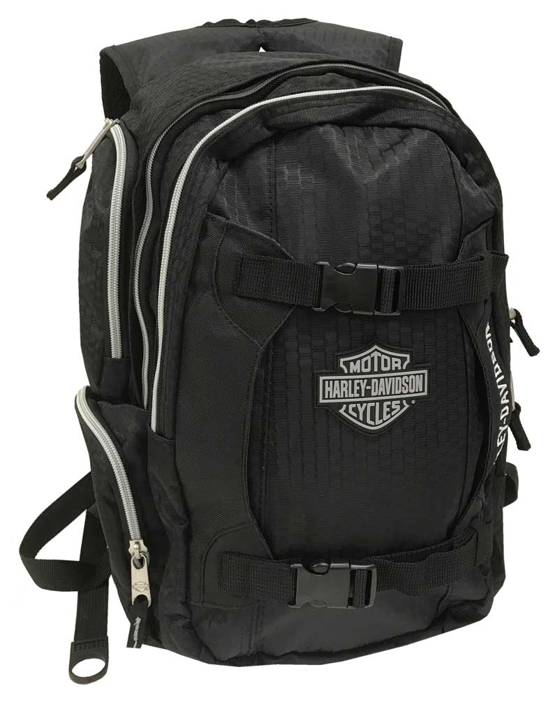 Harley-Davidson Bar & Shield Equipt Multi-Functional Backpack, 99419-Black - Wisconsin Harley-Davidson