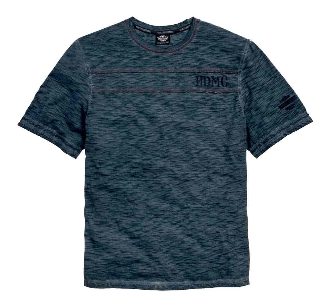 Harley-Davidson Men's T-Shirt, Crew Neck Slub HDMC Short Sleeve 96464-15VM - Wisconsin Harley-Davidson