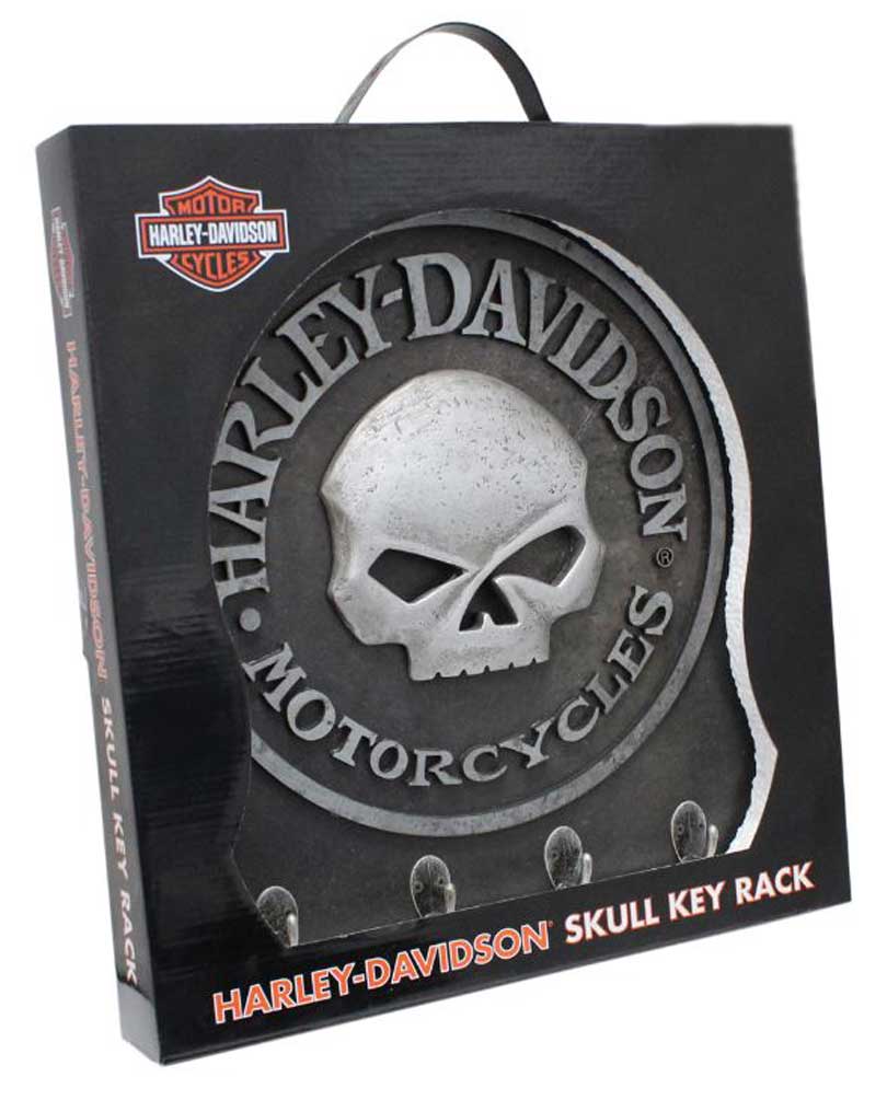 Harley-Davidson® Sculpted 3D Willie G Skull Key Rack, Textured