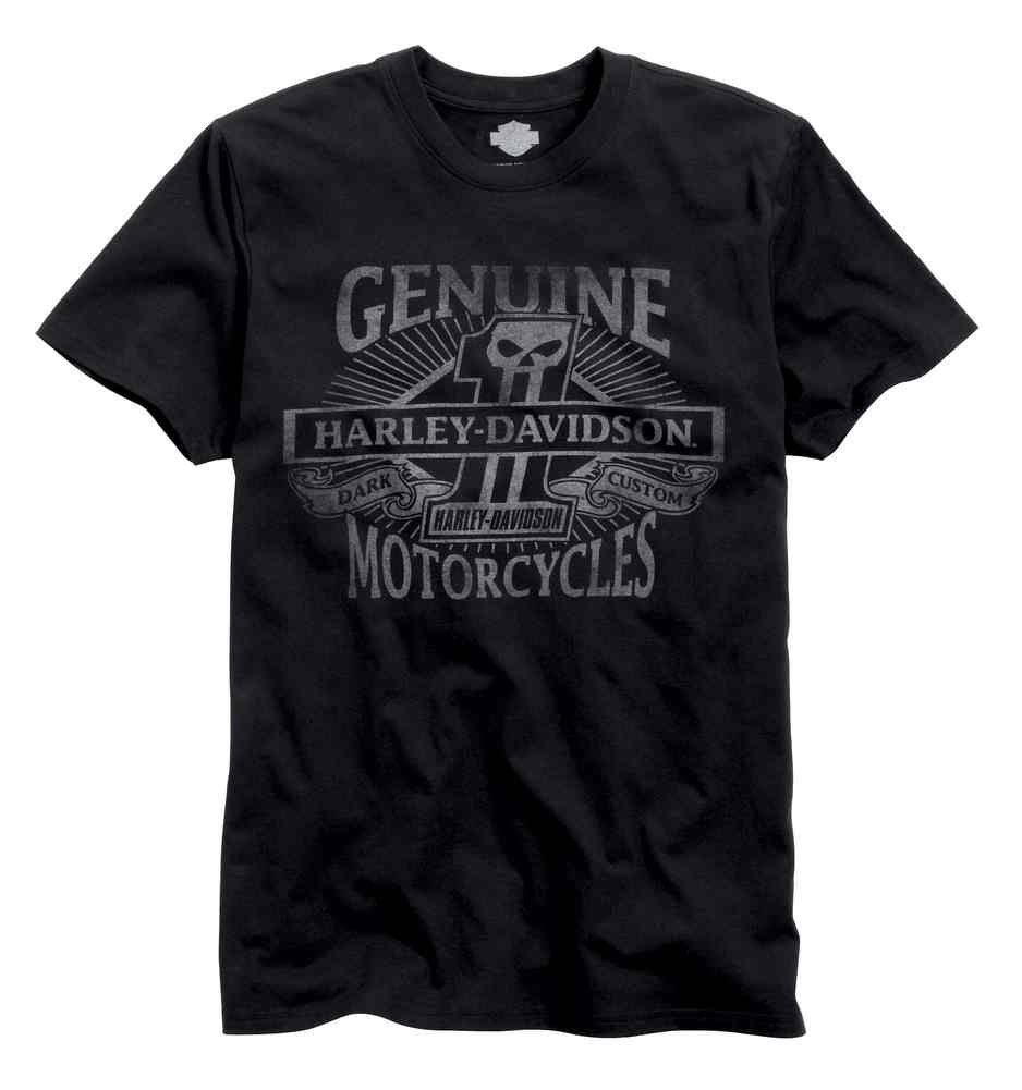 Harley-Davidson Men's Black Label Core Genuine Motorcycle Tee, Black 99043-16VM - Wisconsin Harley-Davidson