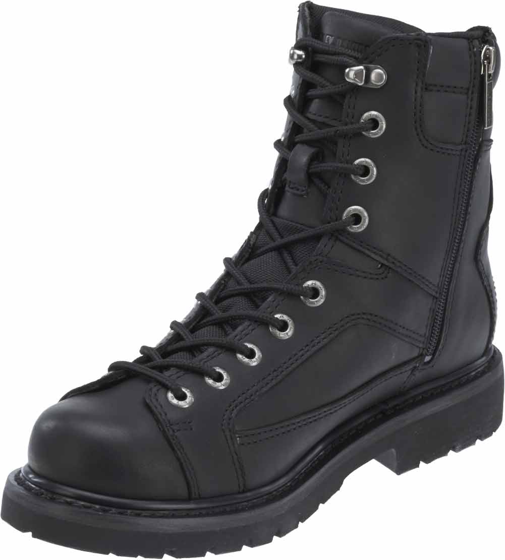 Harley-Davidson Free Shipping - Harley-Davidson Men's Abercorn 7-Inch Black Motorcycle Lace Boots. D93340 - Free Shipping on many products plus Orders Over $99