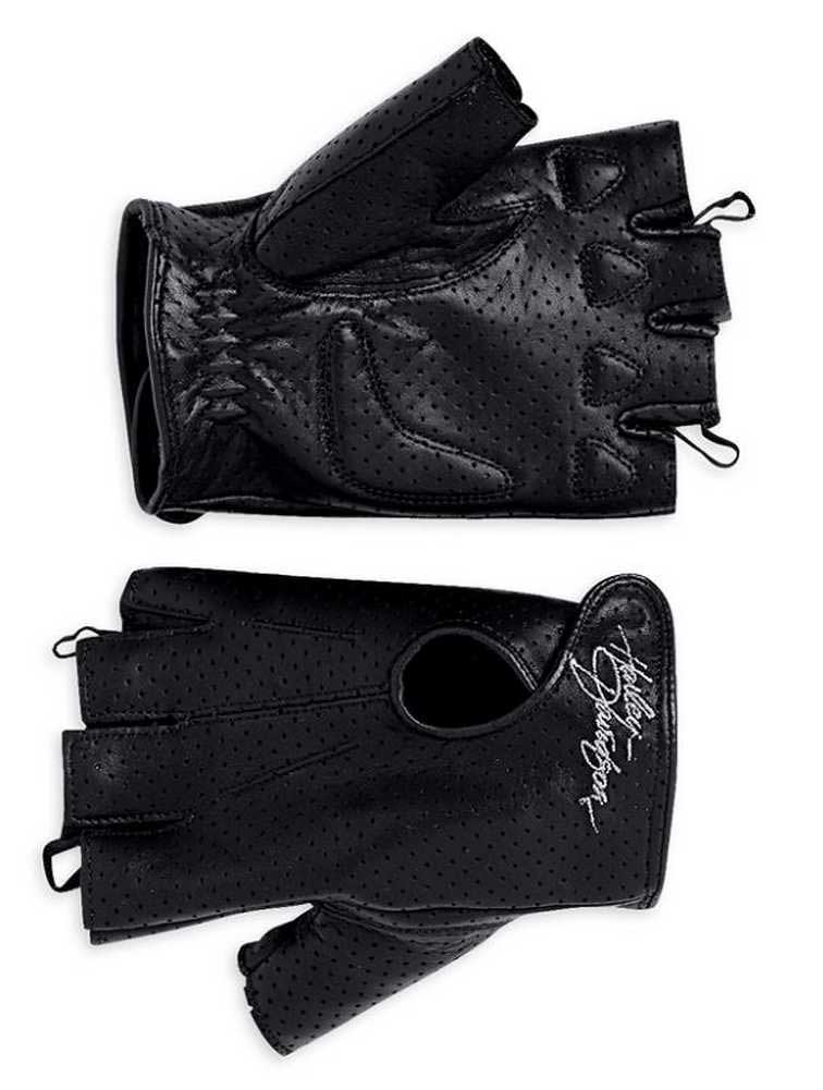harley davidson half finger gloves