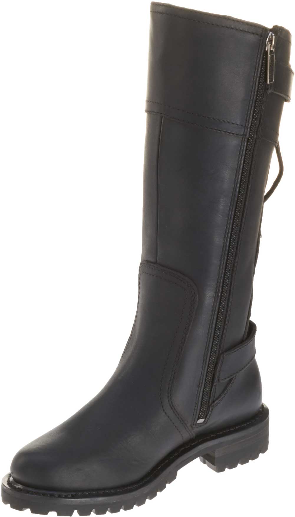 Harley-Davidson Women's Alexa Back Lace Black Leather Motorcycle Boots D85167 - No Hassle Returns at Wisconsin Harley