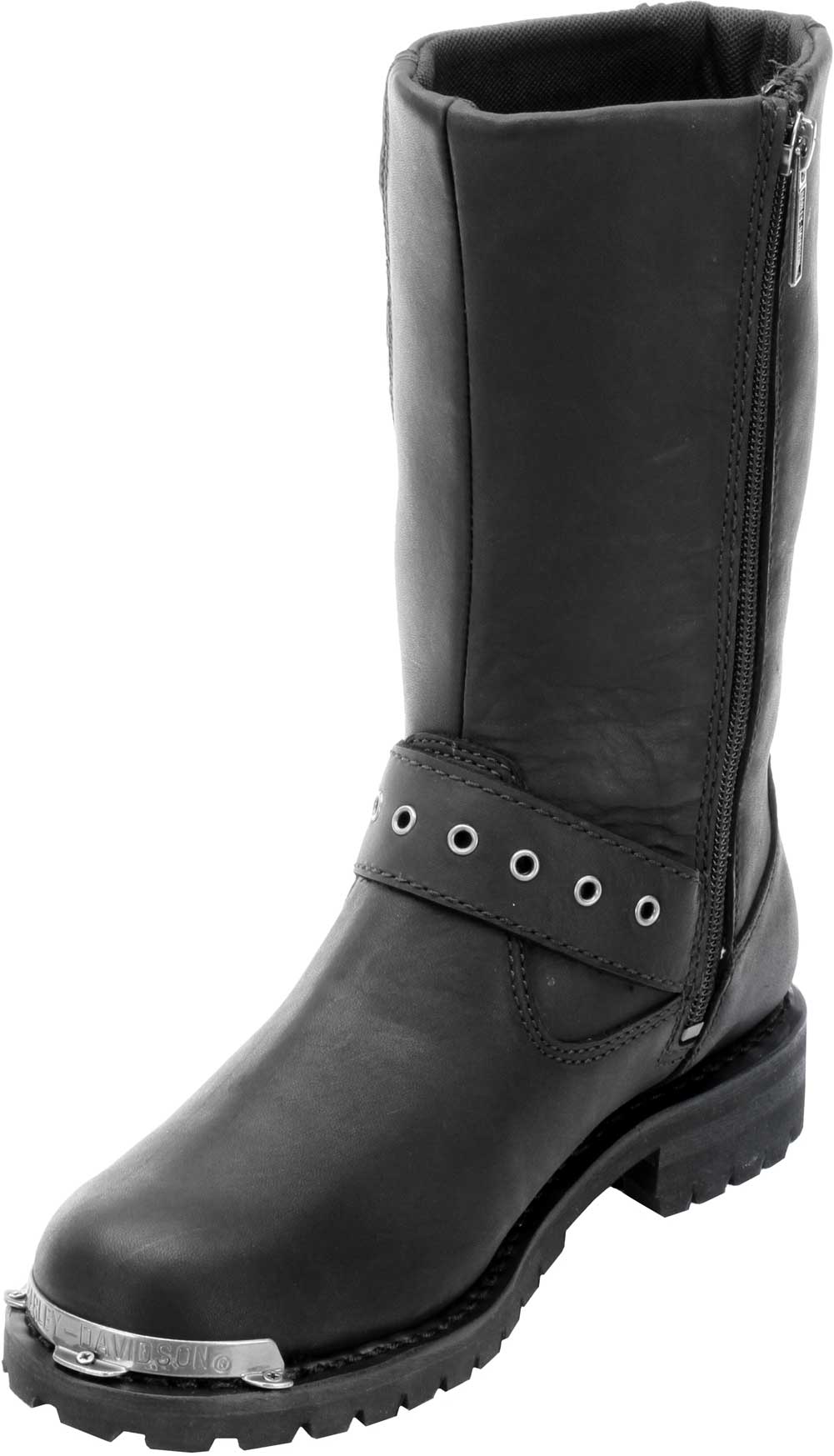 Harley-Davidson® Women's Tanya 9.25-Inch Black Motorcycle Boots