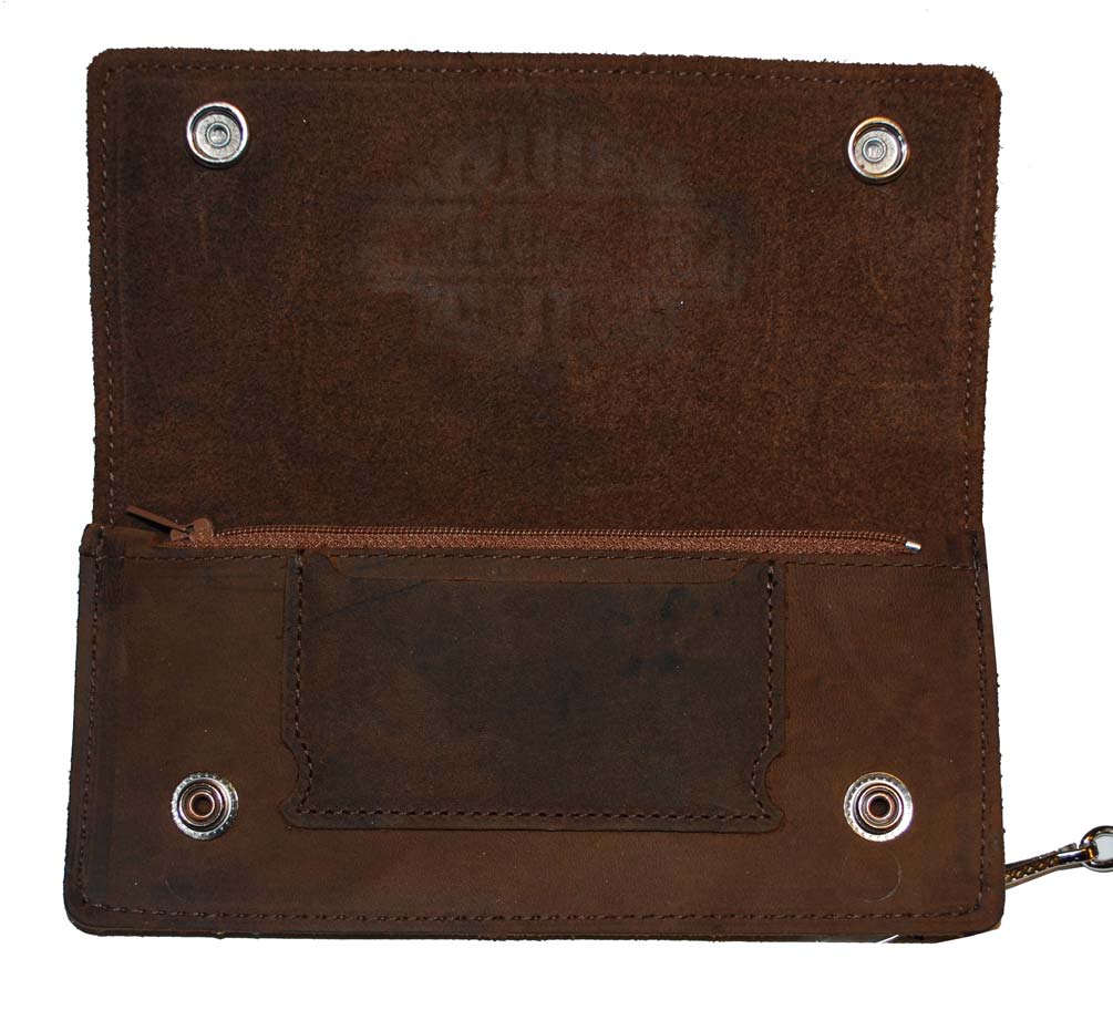Harley-Davidson Free Shipping - Harley-Davidson Men's Embossed Bar & Shield Biker Chain Wallet Leather BW404H - Free Shipping on many products plus Orders Over $99