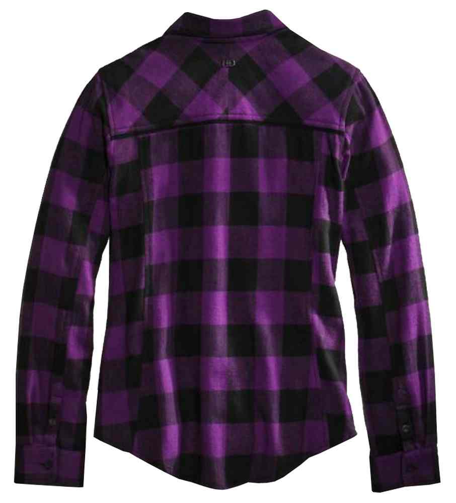 blue buffalo plaid shirt womens