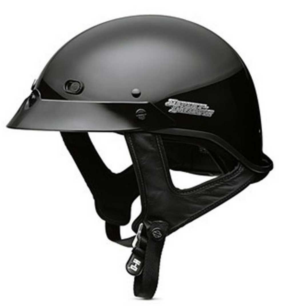 Harley-Davidson Men's Hybrid Ultra-Light Spoiler Half Helmet GLOSS 98334-09VM - Wisconsin Harley-Davidson