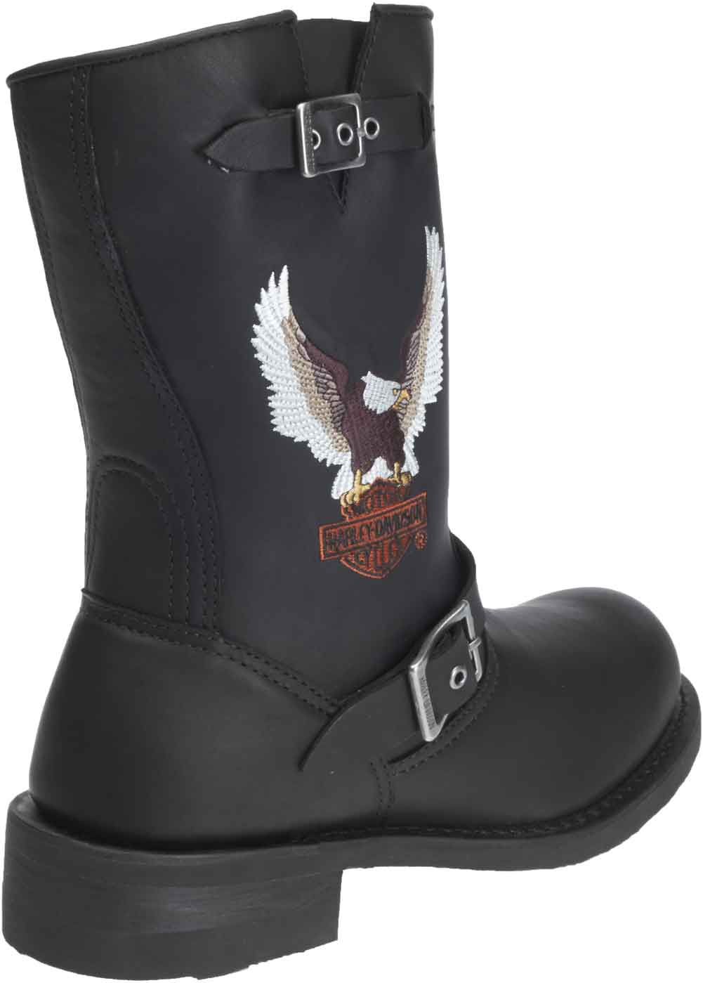 Harley-Davidson® Men's Jerry 9.5-Inch Black or Brown Leather Boots