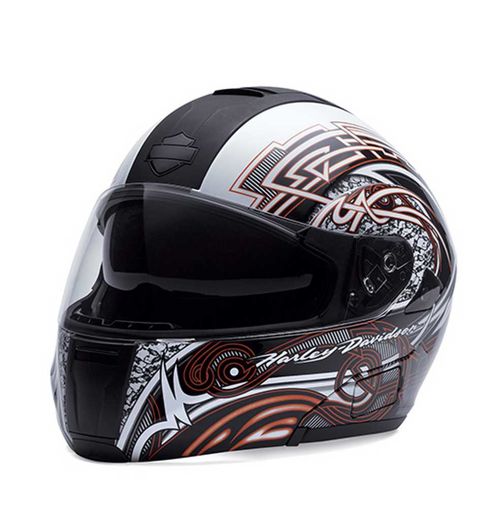 Harley-Davidson Women's Steadfast Modular Helmet, Retract Sunshield. 98340-15VW - Wisconsin Harley-Davidson