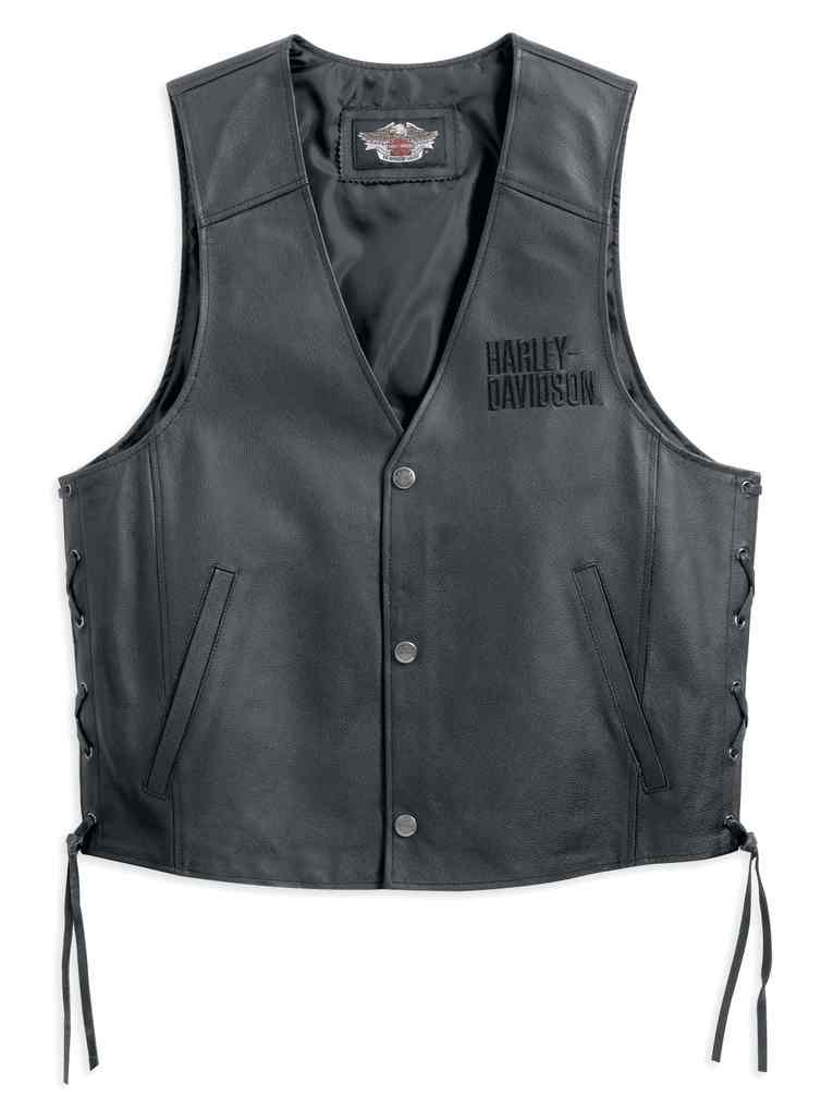 Harley-Davidson® Men's Traditional Leather Vest 98007-11VM - Wisconsin ...