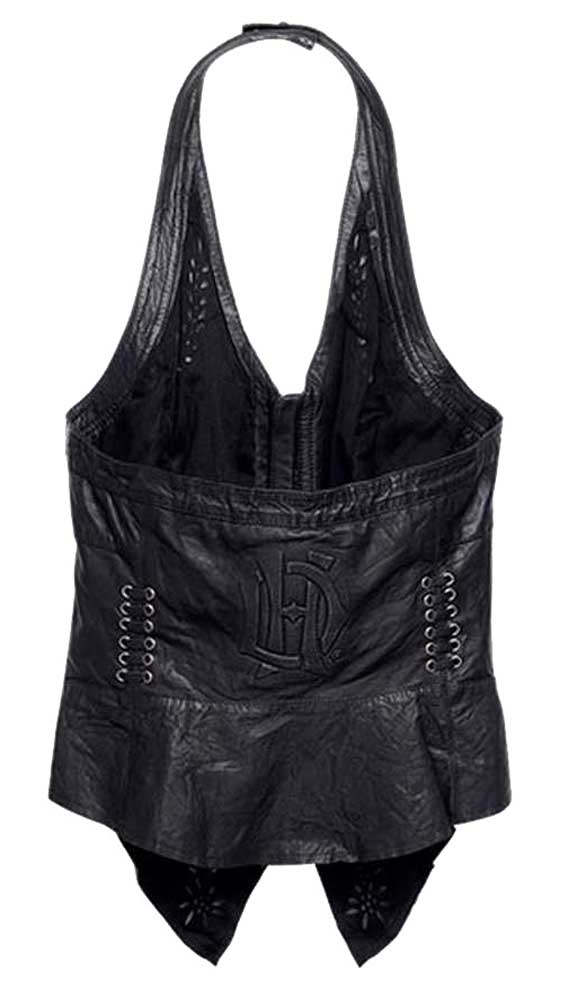 Harley-Davidson Free Shipping - Harley-Davidson Women's Vegabond Leather Halter Top Shirt, Black. 97087-16VW - Free Shipping on many products plus Orders Over $99
