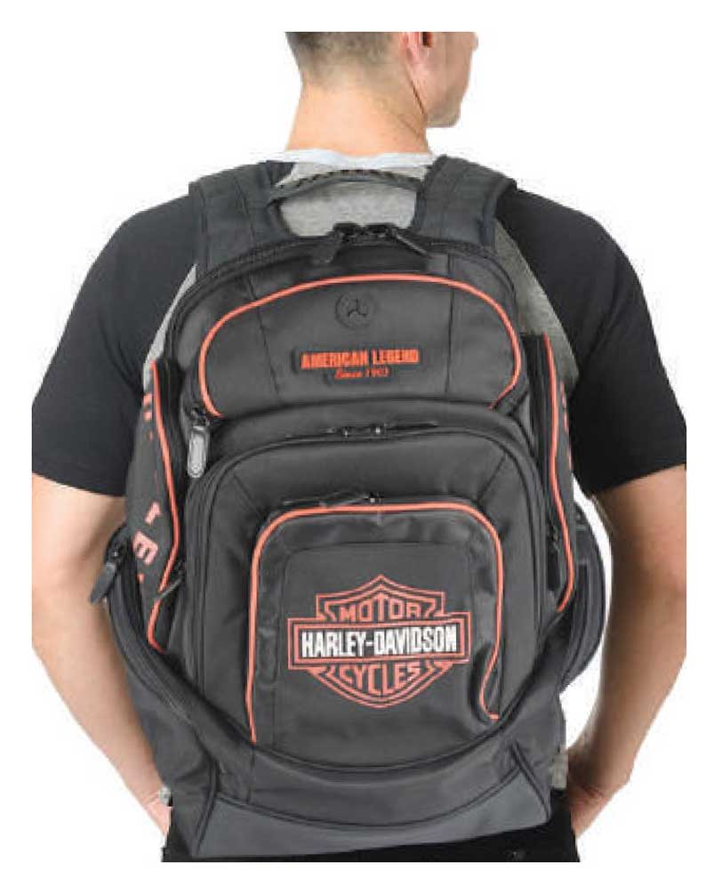 harley davidson backpack with wheels