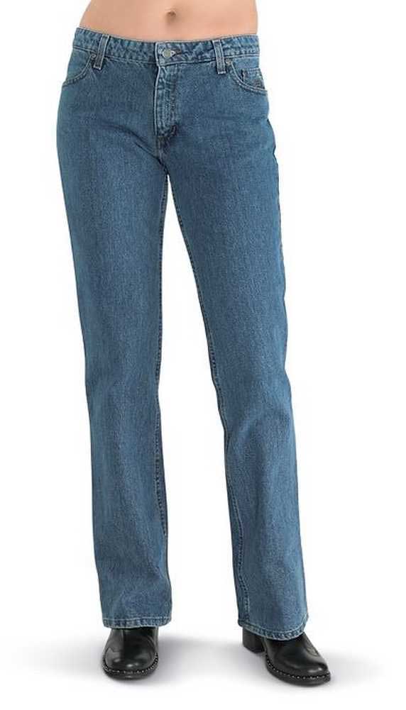 Harley-Davidson Women's Relaxed Thigh Boot Cut Jeans, Classic Blue. 99021-08VW - Wisconsin Harley-Davidson