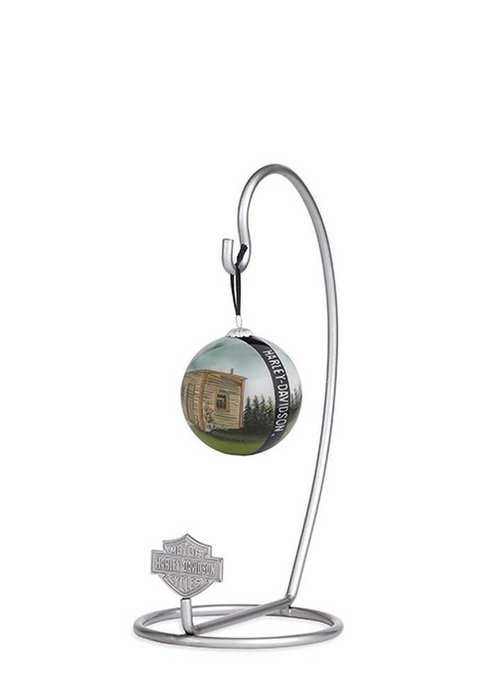 Harley-Davidson Bar & Shield Ornament Hanger Hook, Silver. 96825-15V - Wisconsin Harley-Davidson