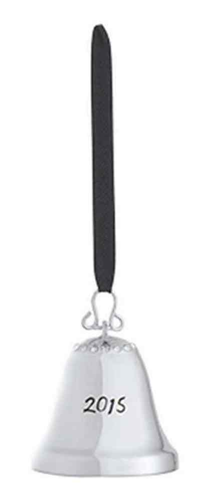 Harley-Davidson Free Shipping - Harley-Davidson 2015 Chrome Bell Ornament Rhinestones, Silver/Black. 96837-16V - Free Shipping on many products plus Orders Over $99