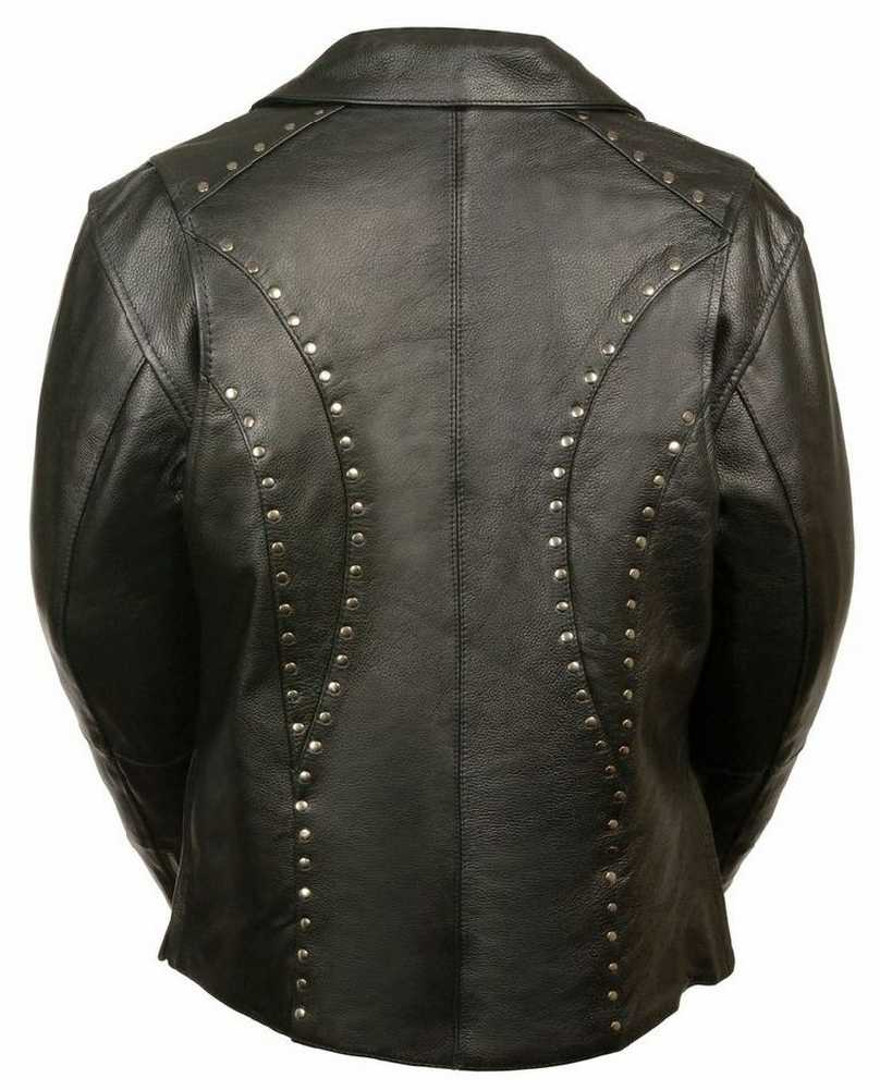 Harley-Davidson Free Shipping - Milwaukee Leather Women's Classic M/C Jacket  w/ Rivet Detailing ML1948 - Free Shipping on many products plus Orders Over $99