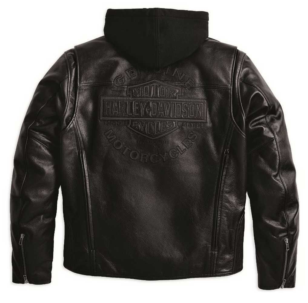 HarleyDavidson® Men's Reflective Road Warrior 3in1 Leather Jacket