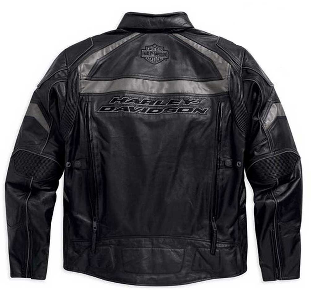 Harley-Davidson Free Shipping - Harley-Davidson Men's Medallion Reflective Leather Jacket, Black. 98077-15VM - Free Shipping on many products plus Orders Over $99