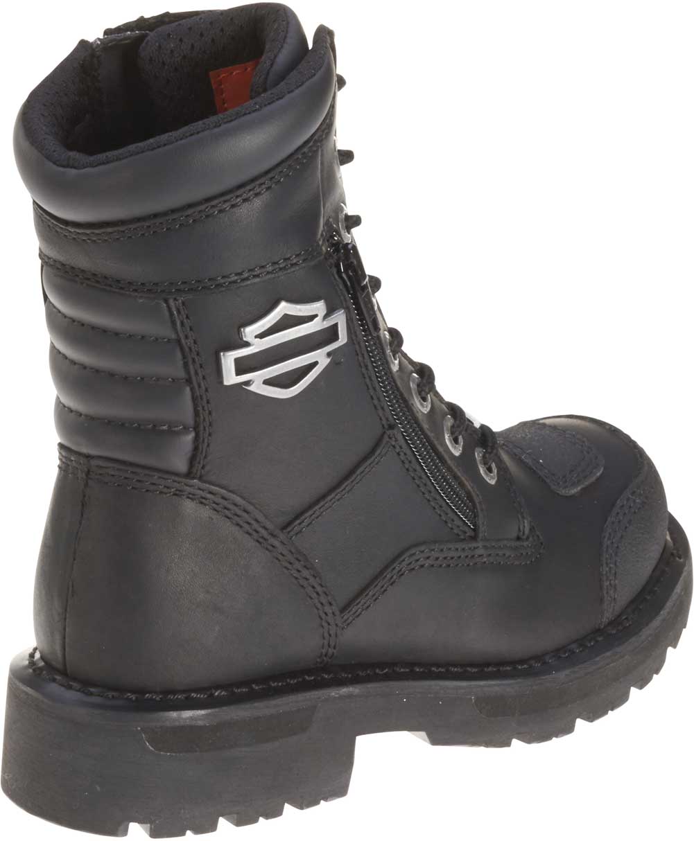 Harley-Davidson ☆ Nolana 6 inch Motorcycle Boots Women's Women's Nolana 6-Inch Motorcycle Boots - Leather & Chrome