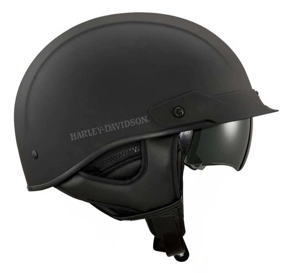 Harley-Davidson Free Shipping - Harley-Davidson Men's Lucid Ultra-Light Sun Shield J03 Half Helmet. 98390-16VM - Free Shipping on many products plus Orders Over $99