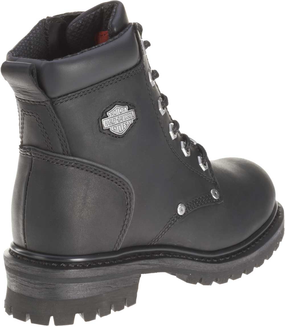Harley-Davidson® Women's Shawnee Lace Up Black 5-Inch Motorcycle