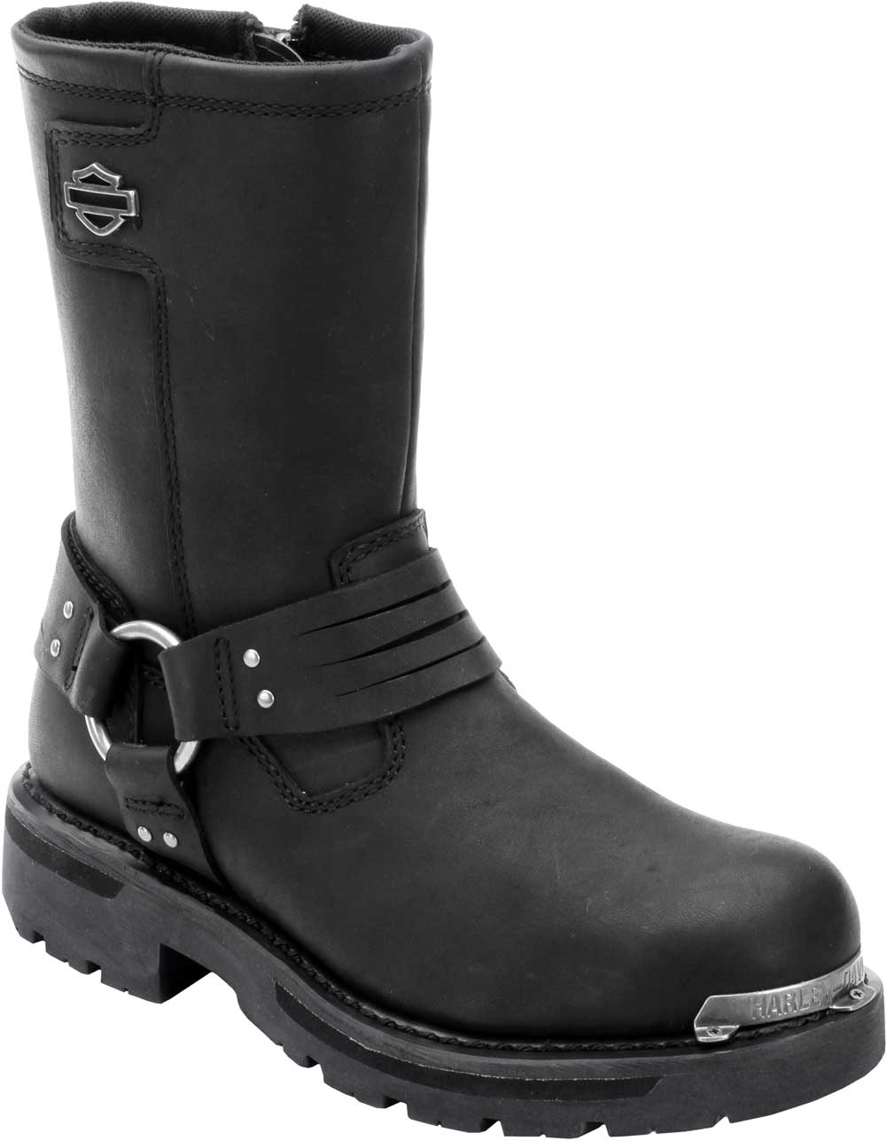 Harley-Davidson® Women's Shannon 8-Inch Black Motorcycle Boots
