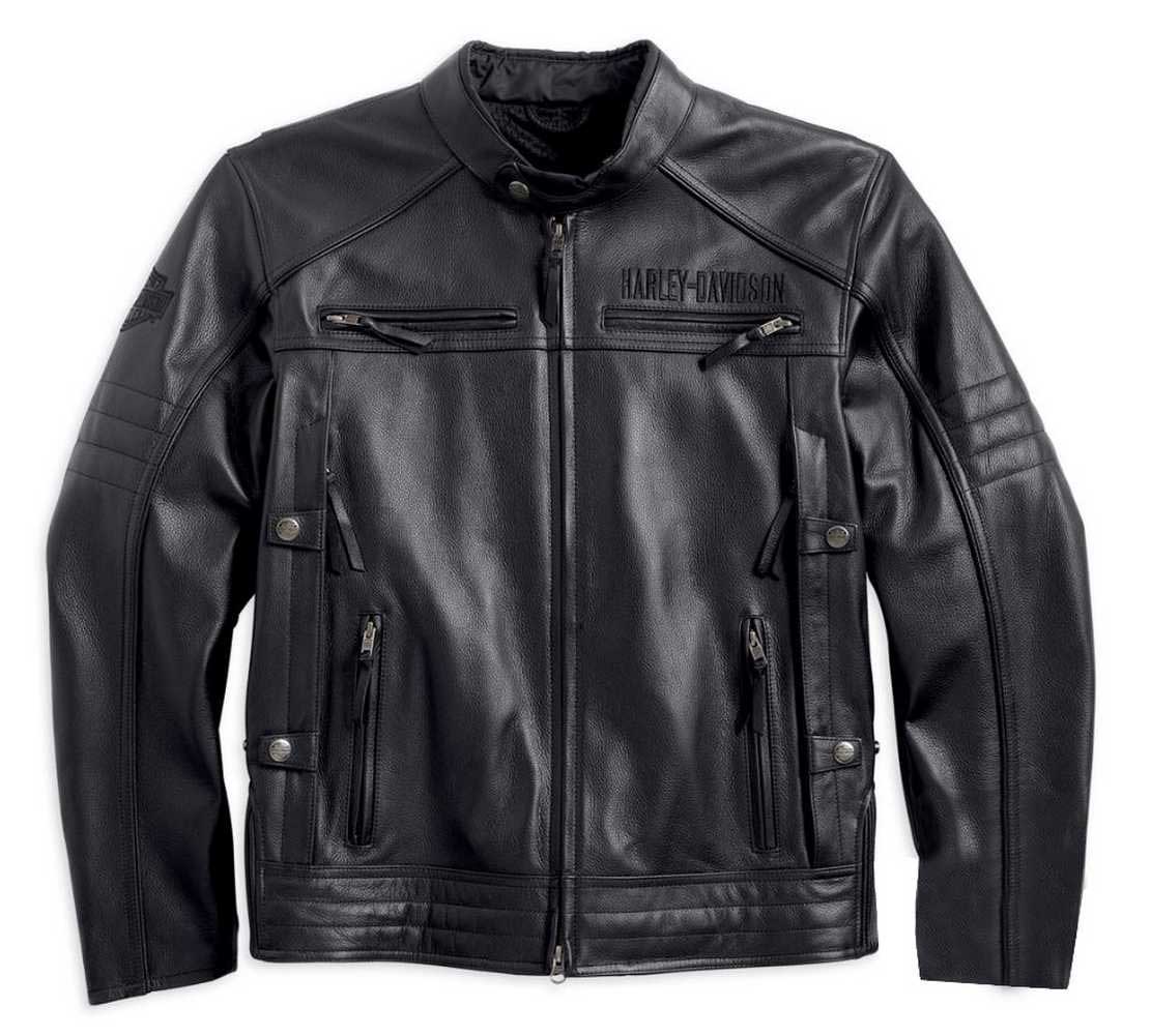 Harley-Davidson Men's Triple Vent System, Beginnings Leather Jacket 98067-14VM - Wisconsin Harley-Davidson