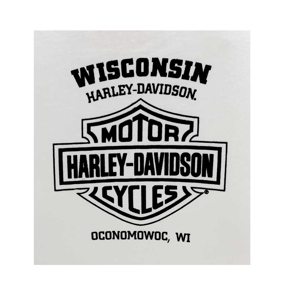 Harley-Davidson Free Shipping - Harley-Davidson Women's Juniors Tee, Glitter Bike Graphics, White - Free Shipping on many products plus Orders Over $99
