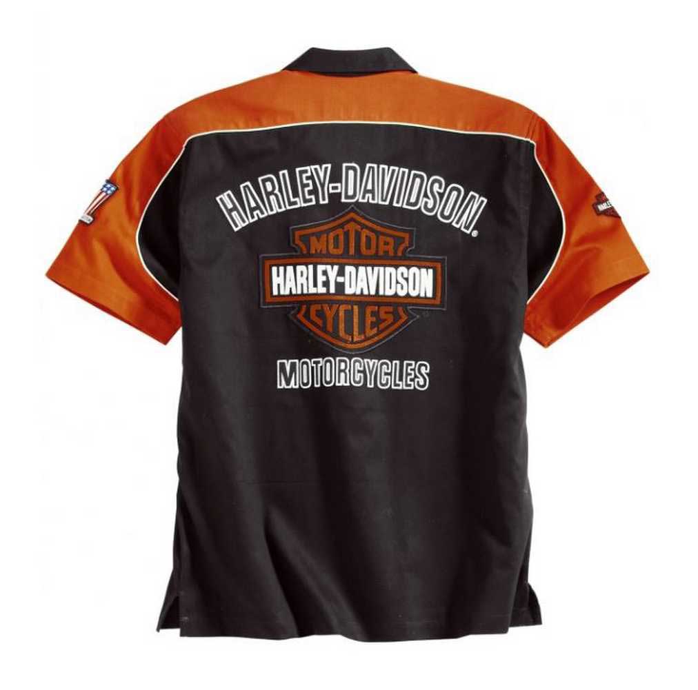 Harley-Davidson® Men's Prestige Colorblocked Garage Shirt S