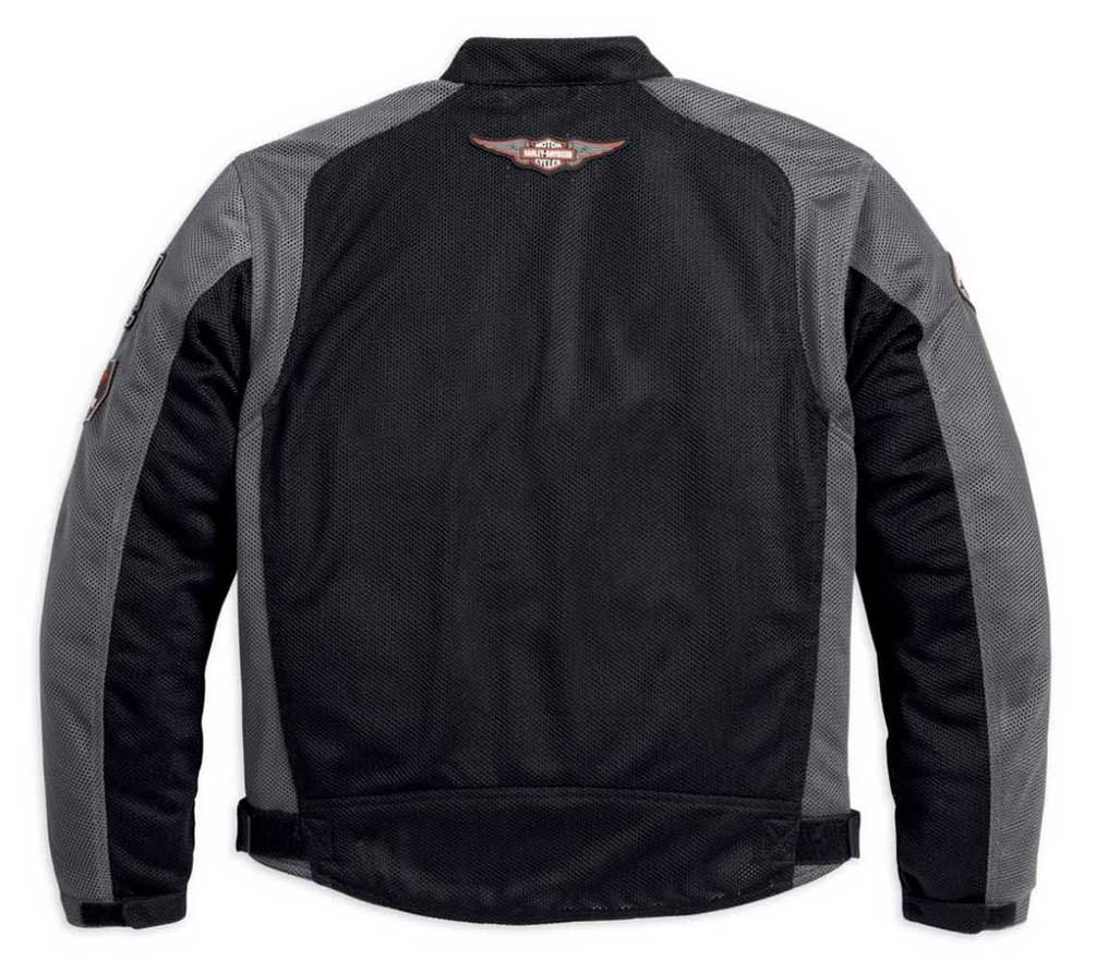 Harley-Davidson® Men's Bar & Shield Logo Mesh Jacket Black 98233-13VM