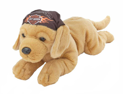 Harley-Davidson® Kid's Stuffed Animal, H-D Revolution Yellow Lab
