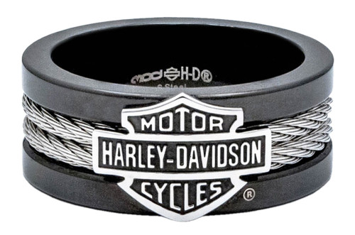 harley wedding rings