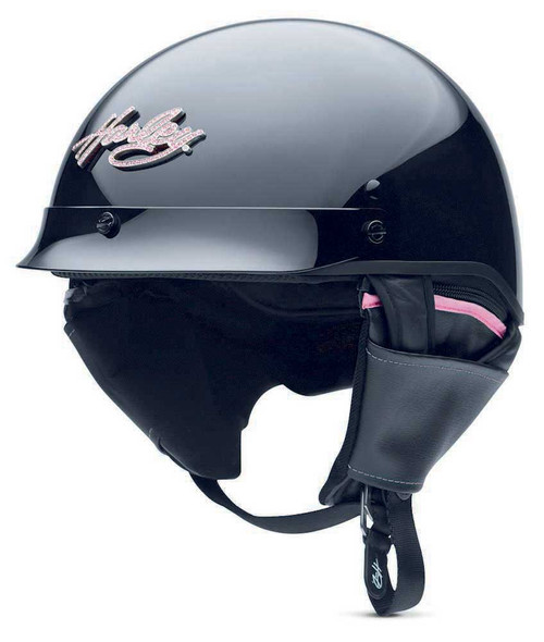 custom women's motorcycle helmets Outlaw HT1 Hustler Glossy Black Its Just Sex Half Helmet for Men & Women DOT Approved Girls Helmet Devils Goat Demon