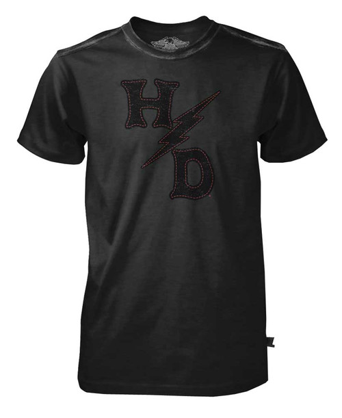 Harley-Davidson® Men's Black Label H-D Lightning Bolt Short