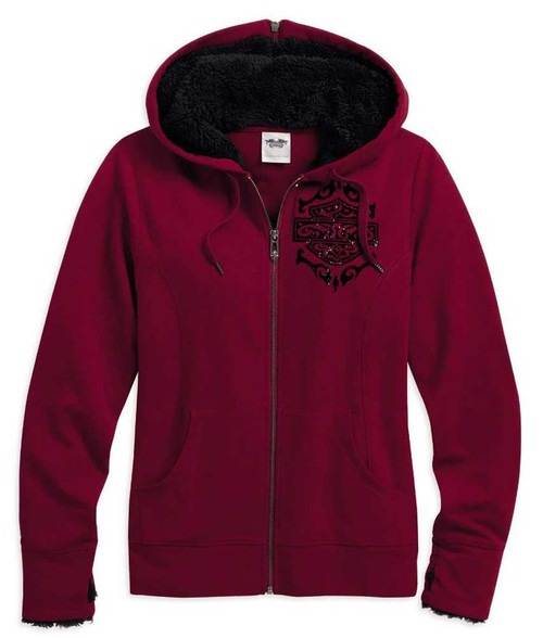 トップス Harley Davidson Full-Zip Hooded Jacket 99096-22vw__1__47653.