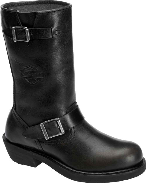 Harley-Davidson® Women's Dartford Black or Brown Leather Boots. D83803 ...
